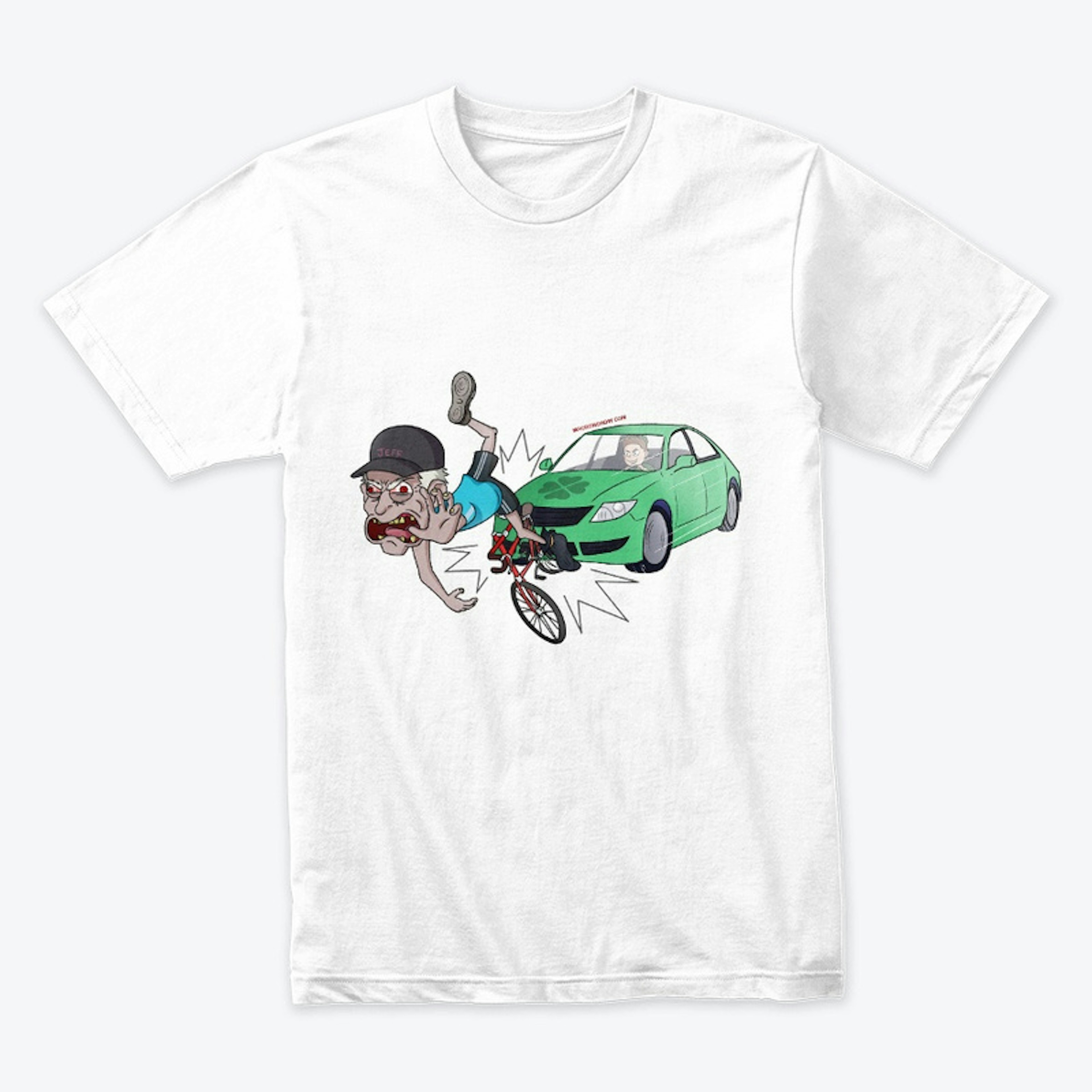 Jeff Gets Hit By A Car T-Shirt