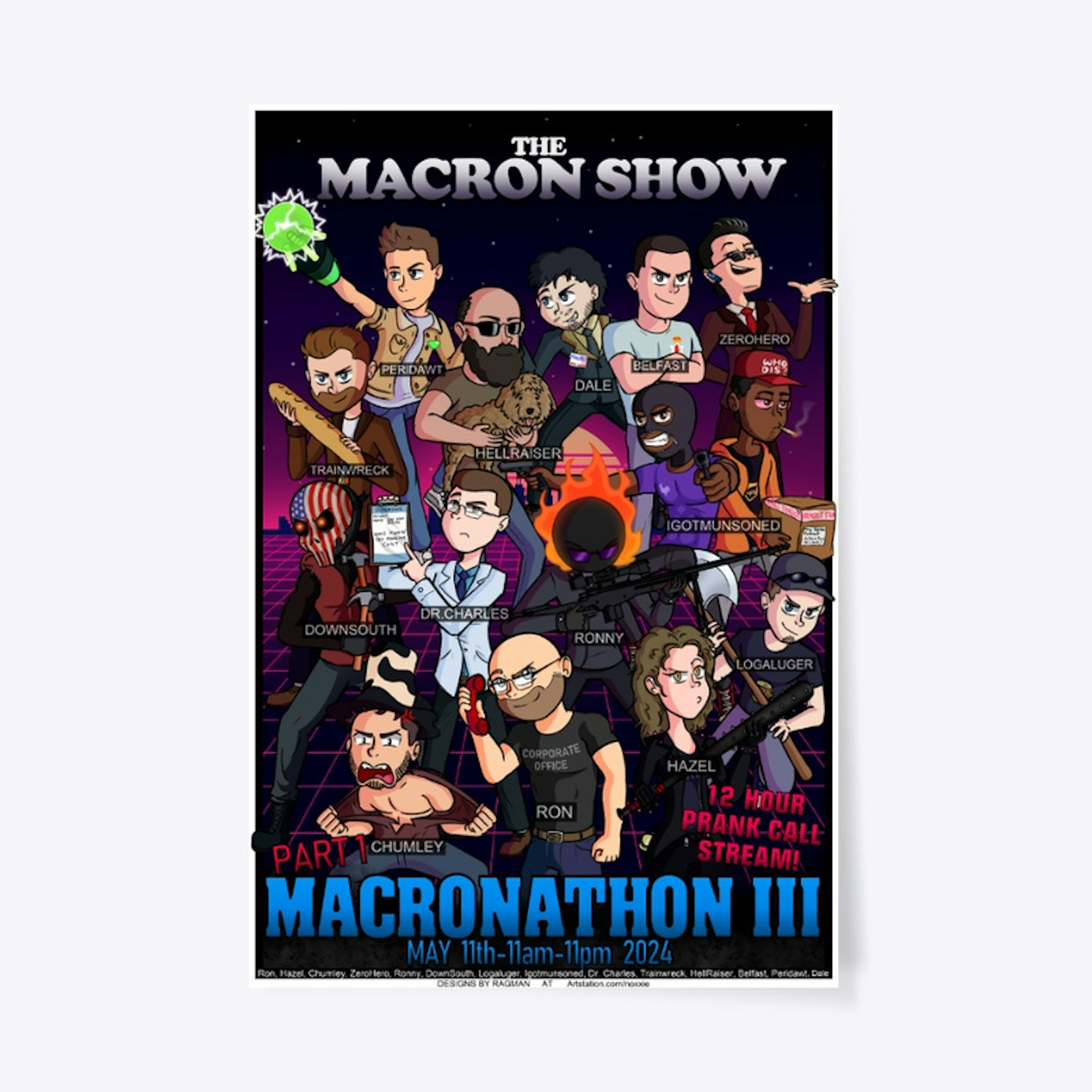 Macronathon 2024 Poster 24 X 36"